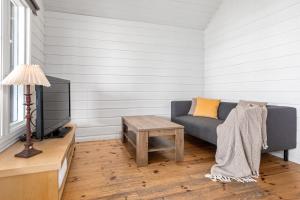 TV a/nebo společenská místnost v ubytování Topcamp Onsakervika - Tyrifjorden