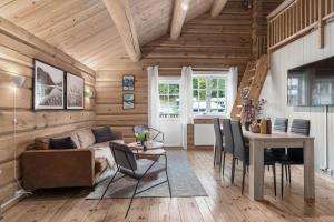Posezení v ubytování Topcamp Rustberg - Hafjell