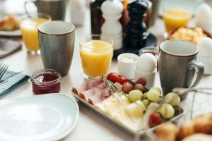 Morgunverðarvalkostir í boði fyrir gesti á Radisson Blu Hotel Uppsala