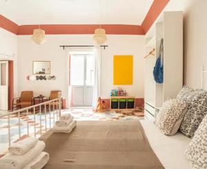 Posteľ alebo postele v izbe v ubytovaní casa e putia