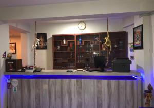 The lounge or bar area at The Hotel
