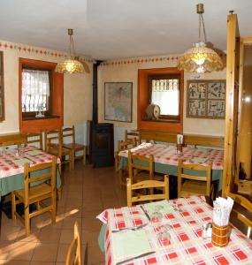 En restaurant eller et andet spisested på Casa Vacanze Ca' De Val