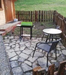 Patio lub wspólna przestrzeń na świeżym powietrzu w obiekcie Dolina Rosy
