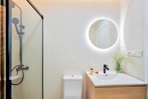 Kúpeľňa v ubytovaní Lofts Parque de Huelin