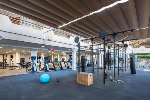 Fitness centrum a/nebo fitness zařízení v ubytování Barceló Lanzarote Royal Level