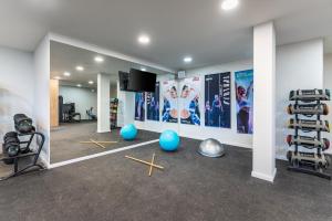 Fitness centrum a/nebo fitness zařízení v ubytování Barceló Lanzarote Royal Level