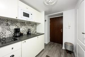 Kuchnia lub aneks kuchenny w obiekcie Native Apartments Studencka 25
