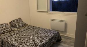 Postel nebo postele na pokoji v ubytování villa skys France