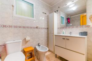 Koupelna v ubytování Apartamento Playa Capitan
