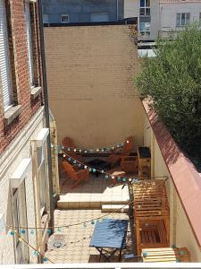 Балкон или терраса в B & B Les Secrets des Loges