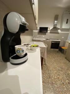 A kitchen or kitchenette at Palazzo Senesi