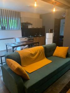 Kuchyň nebo kuchyňský kout v ubytování Apartmány City 2