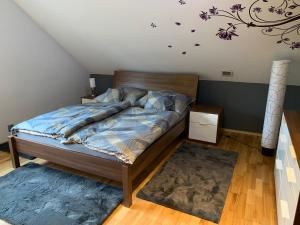 Postel nebo postele na pokoji v ubytování Apartmány City 2