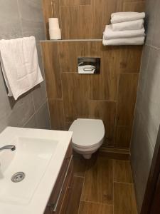 Koupelna v ubytování Apartmány City 2