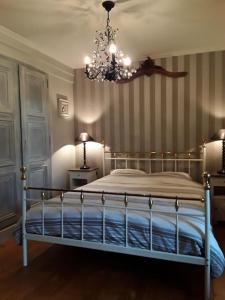 Katil atau katil-katil dalam bilik di Vakantiewoning Le Chêne