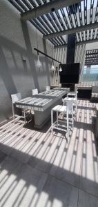 Posezení v ubytování Hermoso y cómodo departamento en Concón - Ecocostas