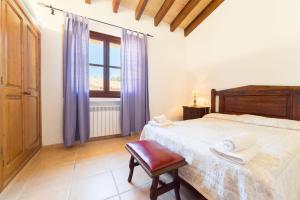 Posteľ alebo postele v izbe v ubytovaní Sa Pobla - 40796 Mallorca5