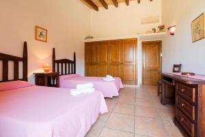 Posteľ alebo postele v izbe v ubytovaní Sa Pobla - 40796 Mallorca5