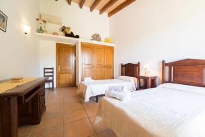 Posteľ alebo postele v izbe v ubytovaní Sa Pobla - 40796 Mallorca5