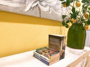 Knihovna v bed and breakfast