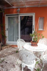 Patio alebo iná vonkajšia časť ubytovania Casa Satta 1925