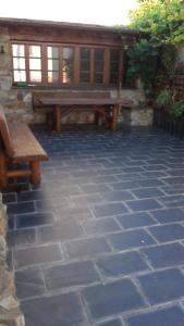 A patio or other outdoor area at Apartamentos y Casa La Paredana, agroturismo