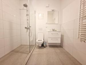 Koupelna v ubytování Apartment in the center of Berlin 2132