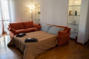 Voodi või voodid majutusasutuse Centro storico-Dimora con terrazza- Wi-Fi e Ac toas