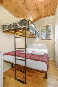 a bedroom with a bunk bed in a room at BIG4 Lake Maraboon Holiday Village in Gindie +61 photos