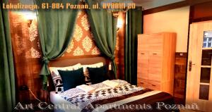 Posteľ alebo postele v izbe v ubytovaní Art Apartments