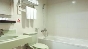 Koupelna v ubytování Zhong Ke Hotel