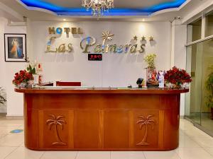 Vstupní hala nebo recepce v ubytování Hotel Las Palmeras