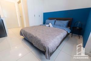 KLIA-KLIA 2, Comfy Studio, Horizon Suites Sepang-Dengkil by Flexihome-MY客房内的一张或多张床位