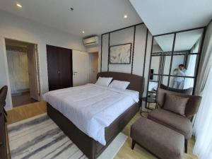 Postel nebo postele na pokoji v ubytování BRANZ BSD Prime Location - BSD Central Business District & ICE BSD
