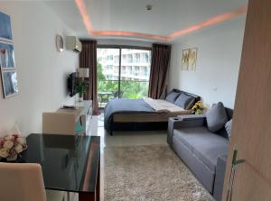 Posezení v ubytování Laguna beach condo resort 3 maldives pattaya pool view ลากูน่า บีช คอนโด รีสอร์ต 3 พัทยา