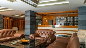 Posezení v ubytování MOX Hotel Wellness & Spa