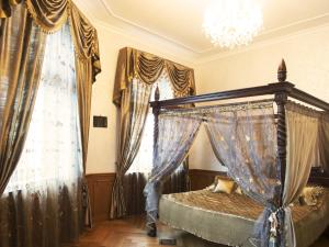 Posteľ alebo postele v izbe v ubytovaní Art Apartments Celakovskeho Sady