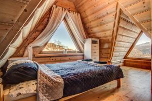 Posteľ alebo postele v izbe v ubytovaní Apartamenty Stylowe Zakopane