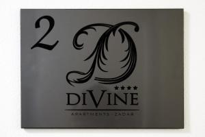 Certifikát, ocenenie alebo iný dokument vystavený v ubytovaní DiVine Luxury Apartment Blue