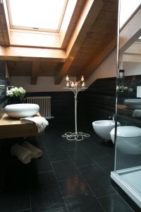 Een badkamer bij Ca' Gemma