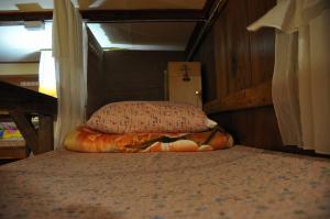 Letto o letti in una camera di Cactus Hostel