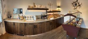 Ο χώρος του lounge ή του μπαρ στο Hotel Berghof