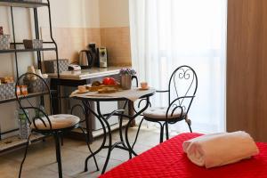 Letto o letti in una camera di B&B I Gerani