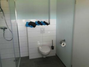 Ein Badezimmer in der Unterkunft Ferienwohnung Inselglück