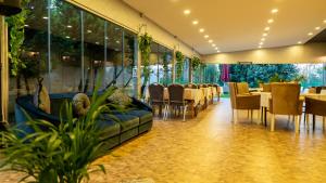 Posezení v ubytování MOX Hotel Wellness & Spa