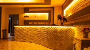 Posezení v ubytování MOX Hotel Wellness & Spa