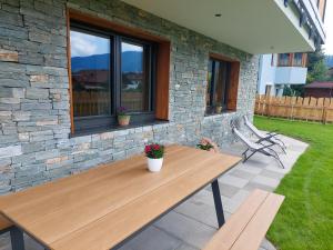 Budynek, w którym mieści się apartament