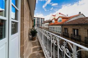 A balcony or terrace at Morar Ourense