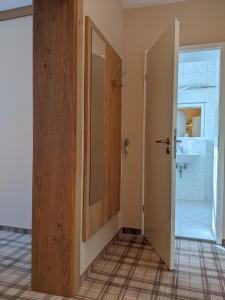 Koupelna v ubytování Hotel Germania