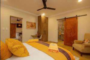 Cama ou camas em um quarto em Kaya KaBush